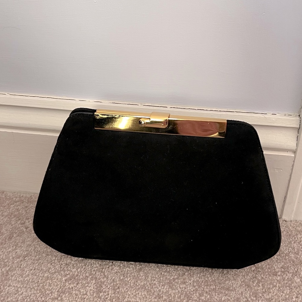 Frenchy of California Suede Shoulder Bag